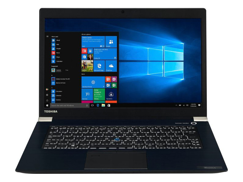 Toshiba Tecra X40-E / Win10 / I7-8650U /14.0-Inch Widescreen Fhd 1920 X 1080 W/ Touch / 16 Gb / 512 Gb / Hd Webcam / Fingerprint Reader / No Smart Card Reader / Hdmi, Usb 3.0, 2 X Usb 3.1 Type-C Ports / 3 Yr Stan Lim Warr - PT484U-02L003