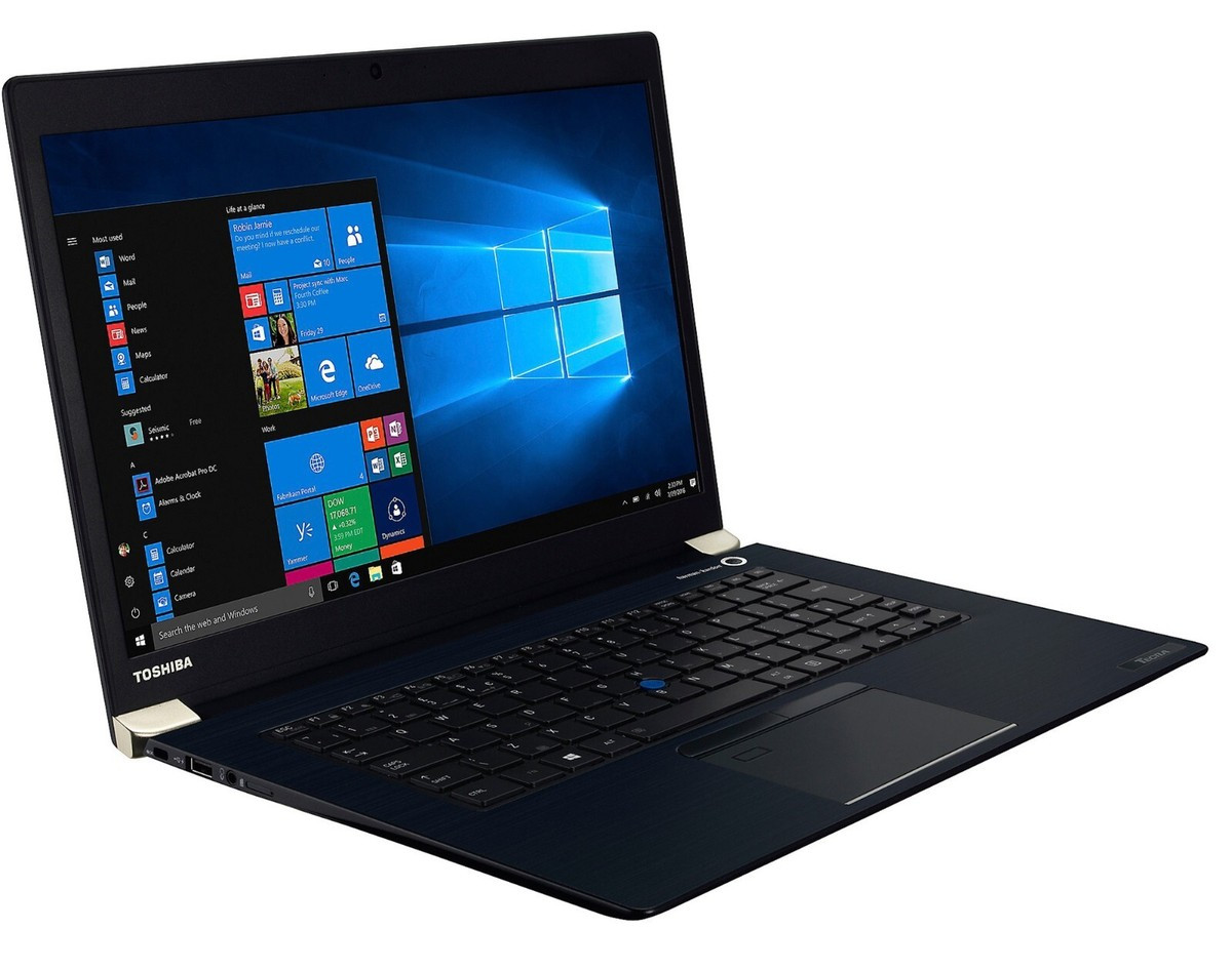 Toshiba Dynabook Tecra X40-E, 14.0-Inch Diagonal Widescreen Fhd 1920 X 1080 Display With Touch, Intel Core I7-8650U Vpro Quad-Core Processor (8M Cache, Up To 4.20 Ghz), Windows 10 Pro - PMR43U-0JW003MA