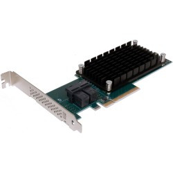 ATTO 8-Port Internal 12Gb SAS/SATA to x8 PCIe 3.0 Host Bus Adapter, Low Profile