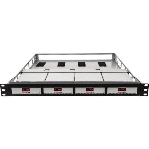 Atto ThunderRack ThunderLink 1U Shelf - For Network Adapter - 1U Rack Height x 19" Rack Width x 32" Rack Depth - Rack-mountable RACKMOUNT SHELF