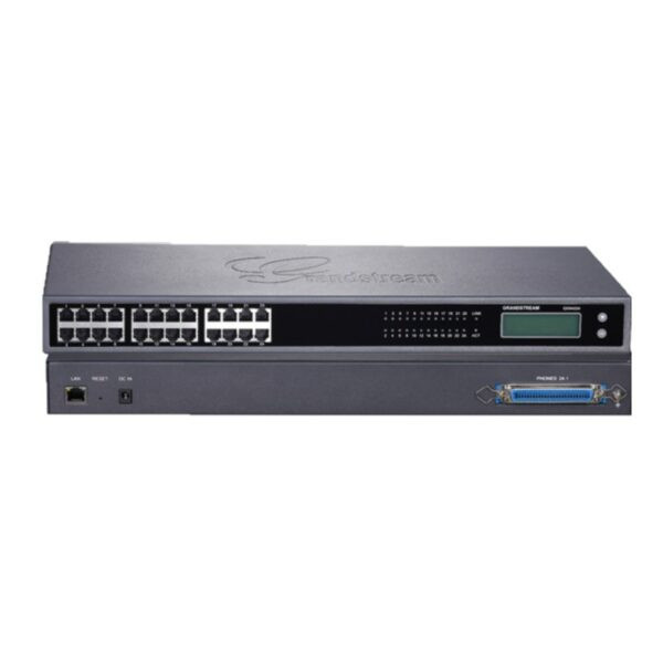 Grandstream GXW4224 VoIP Gate-way - 1 x RJ-45 - 24 x FXS - Gigabit Ethernet - 1U High - Desktop, Rack-mountable - GXW4224