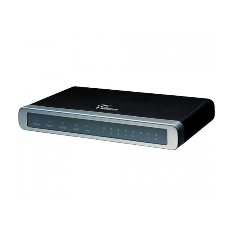 Grandstream GXW4108 VoIP Gateway - 2 x RJ-45 - 8 x FXO - Fast Ethernet - Rack-mountable, Desktop, Wall Mountable - GXW4108