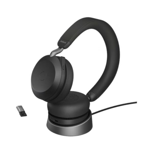 Jabra Evolve2 75 UC Noise-Canceling Wireless Headset (Black) - 27599-989-989