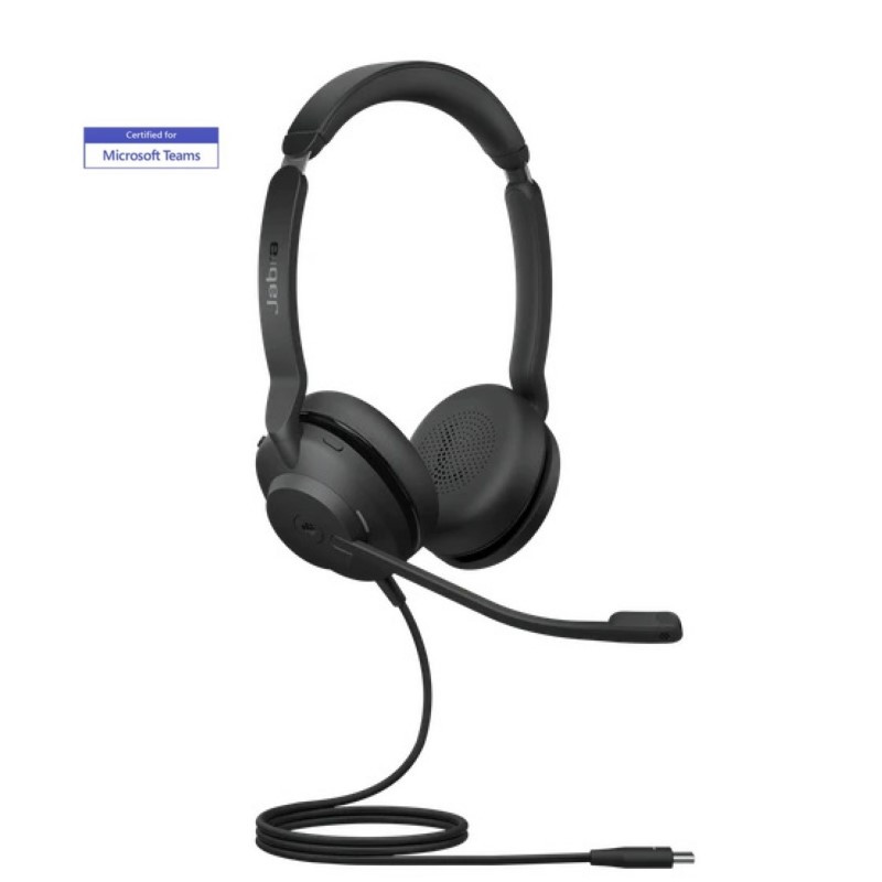 Jabra Evolve2 30 Wired Stereo Headset (USB Type-C, Microsoft Teams) - 23089-999-879