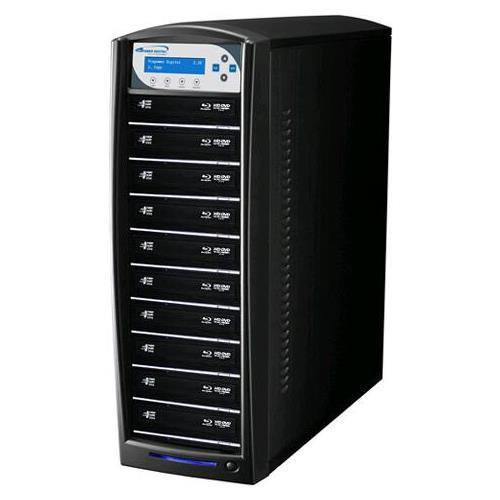 Vinpower Digital Sharknet Network Capable Cddvd Duplicator - 10 Target - SHARKNET-10T-DVD-BK