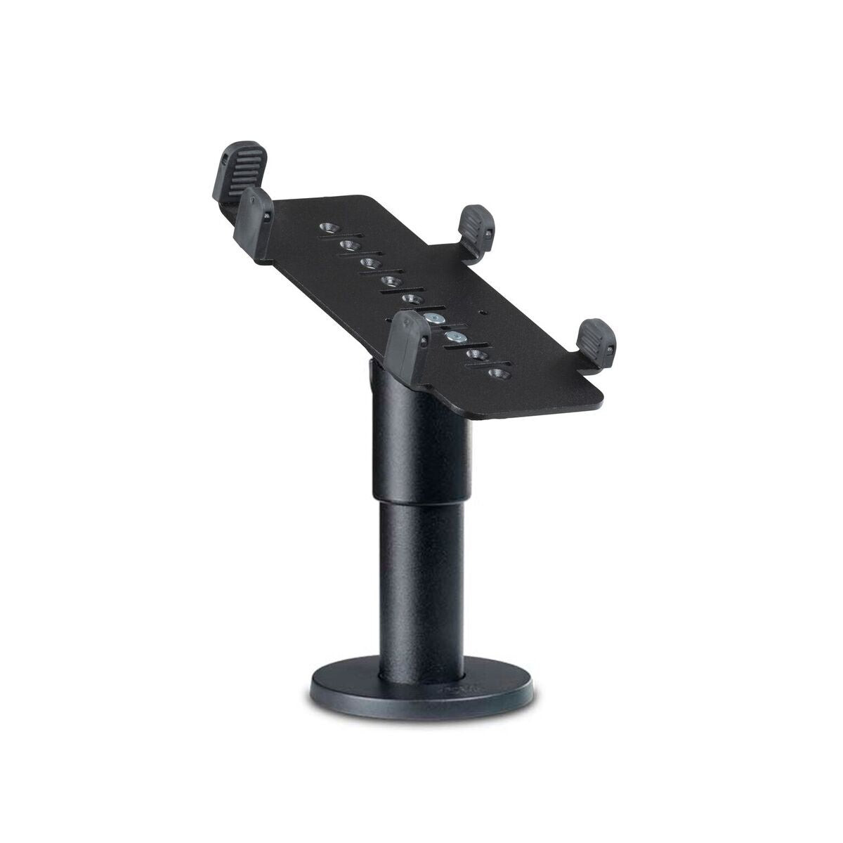 Spacepole Payment Mount Verifone Vx820 Payment Terminal Mount - Sp2 Duratilt, 100Mm, Multigrip Plate, No Handle (Black) - VER171-D-MN-02