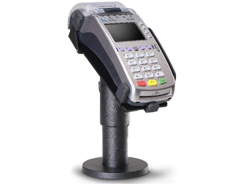 Spacepole Payment Mount Verifone Vx520 Payment Terminal Mount - Sp2 Duratilt, 100Mm, Multigrip Plate, No Handle (Black) - VER071-D-MN-02
