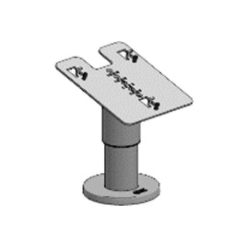 Spacepole 100Mm Duratilt Payment Mount For Ingenico Isc250 (No Handle) / Black - ING6601-D-MN-02