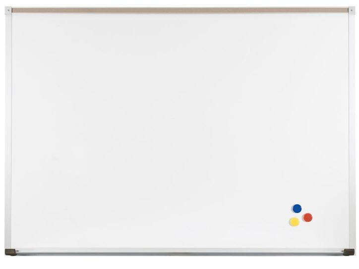 Mooreco Porcelain Steel Markerboard - Deluxe Aluminum Trim 4Inh X 4Inw - 202AD-25