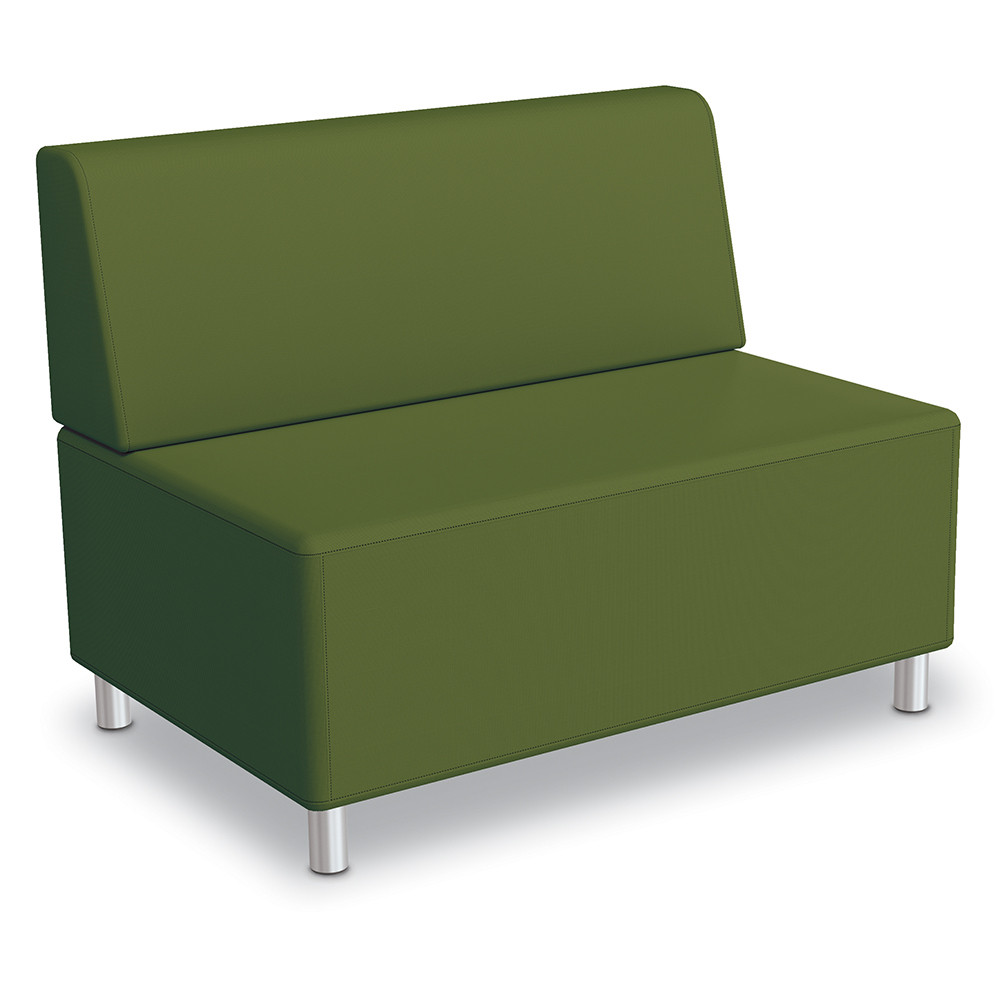 Mooreco Love Seat With Arms - Silvertex Lagoon (Shown) - 2000CLR-V3-SILVERTEXLAGOON