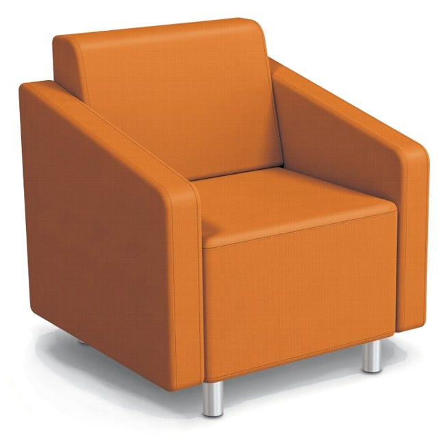 Mooreco Lounge Chair With Arms-Silvertex Lagoon - 1000CLR-V3-SILVERTEX LAGOON