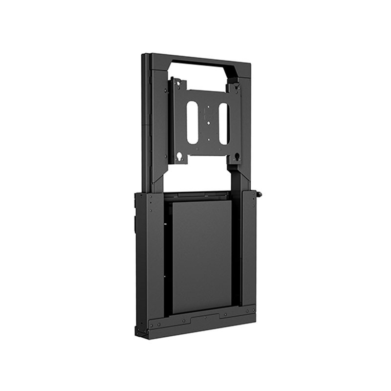 Mooreco Black Electric Height Adjustable Tv Mount For Elevation Cart No Tilt - 37745