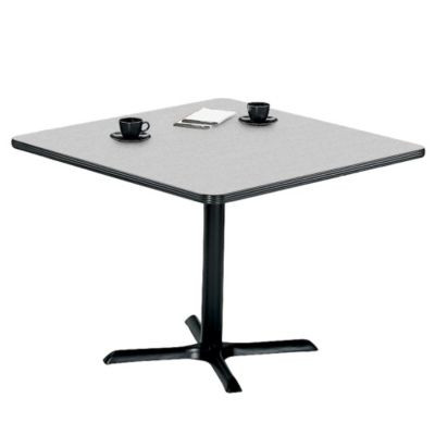Mooreco Brawny 60X30 Table Gray Nebula Surface - Black Base - 58064-4622-BK