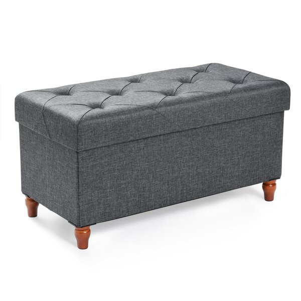 Mooreco 30Inch Ottoman With Glides - Flock Nickel - 30BOG