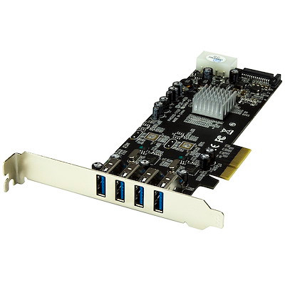 Startech 4-Port Pci Express Usb 3.0 Card - PEXUSB3S42