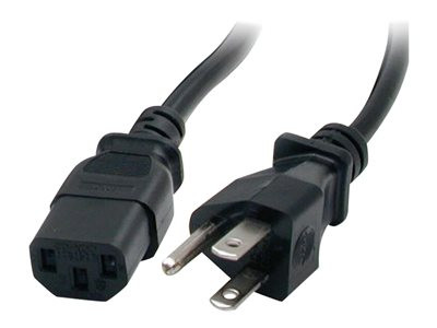 Startech 10 Ft Standard Computer Power Cord - Nema5-15P To C13 - PXT101_10