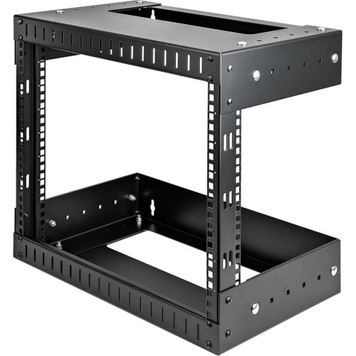 Startech 8U 19" Wall Mount Network Rack - Adjustable Depth 12-20" Open Frame For Server Room /Av/Data/Computer Equipment W/Cage Nuts - Adjustable 2 Post 8U 19In Wall Mount Network Rack 12-20In Mounting Depth - RK812WALLOA
