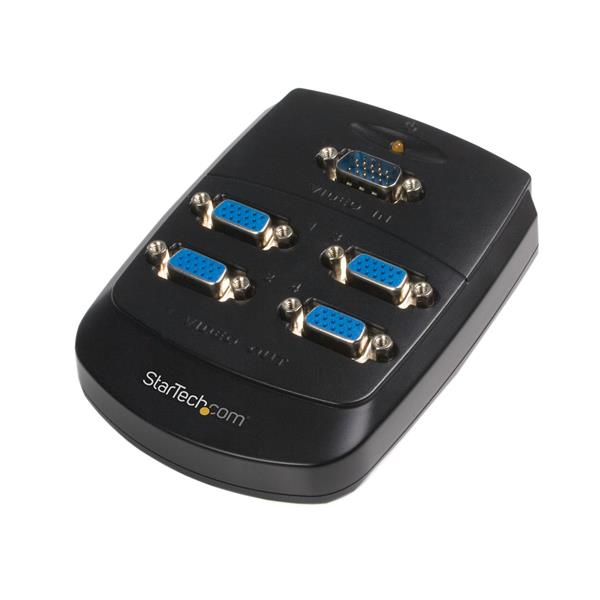 Startech 4 Port VGA Video Splitter - Wall Mountable - ST124W