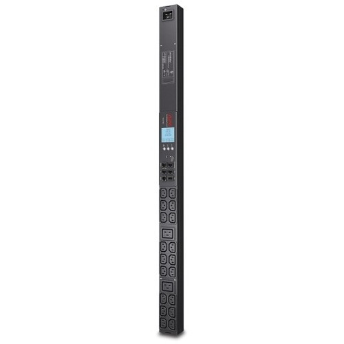APC Metered Rack AP8858NA3 20-Outlets PDU - Metered - Rack-mountable 2-C19 METERED L620 CORD