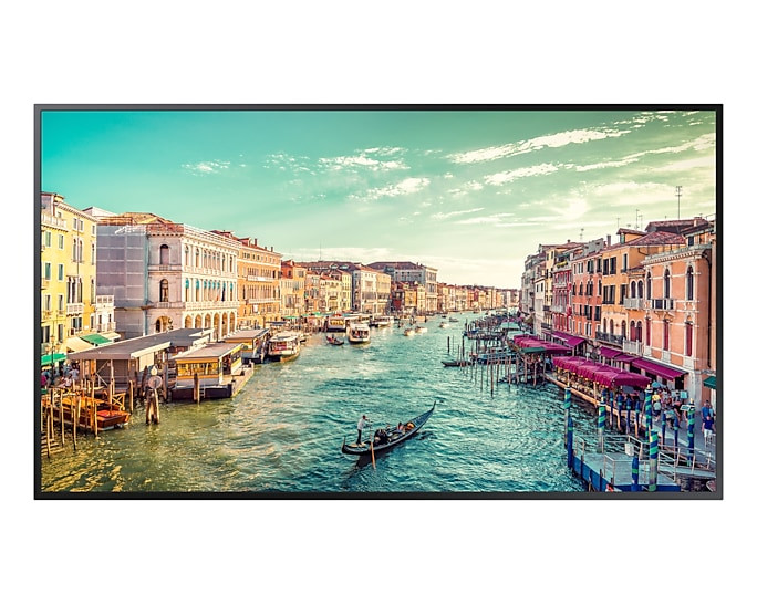 Samsung 50In Temp Commercial 4K Uhd Led Lcd Display 500 Nit No Hdmi Out - LH50QMRABGCXZA