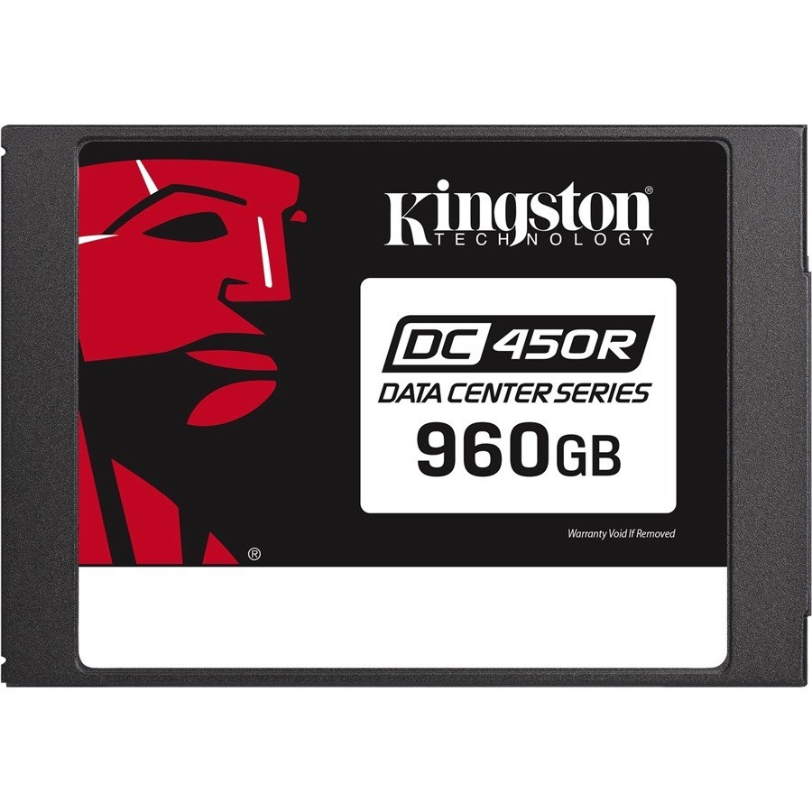 Kingston DC450R 960 GB Solid State Drive - 2.5" Internal - SATA (SATA/600) - 0.3 DWPD - 582 TB TBW - 560 MB/s Maximum Read Transfer Rate - 256-bit Encryption Standard - SEDC450R/960GBK