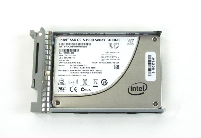 Cisco - Ucs Cisco 480 GB Solid State Drive - 2.5" Internal - SATA (SATA/600) SSD