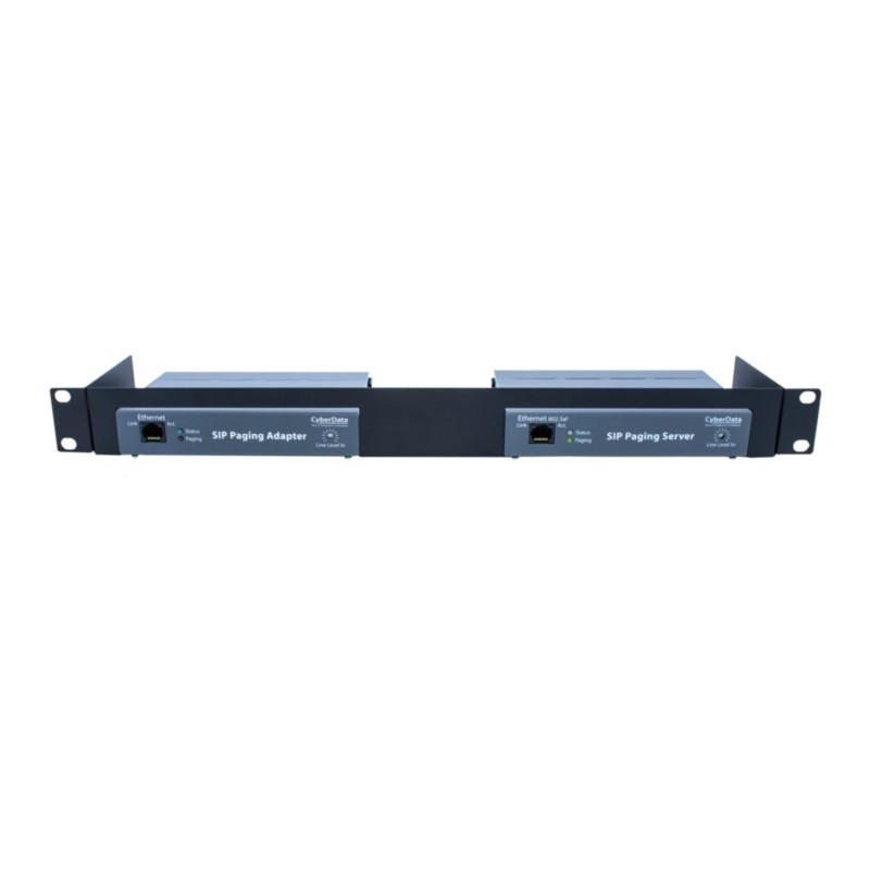 CyberData 011093 Rack Mount - Black - 011093