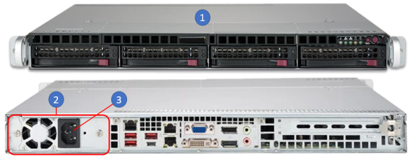 Quantum VS1004-NVR Video Surveillance NVR, 16TB - 9-07268-04
