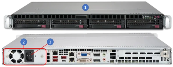 Quantum VS1004-NVR Video Surveillance NVR, 32TB - 9-07268-08