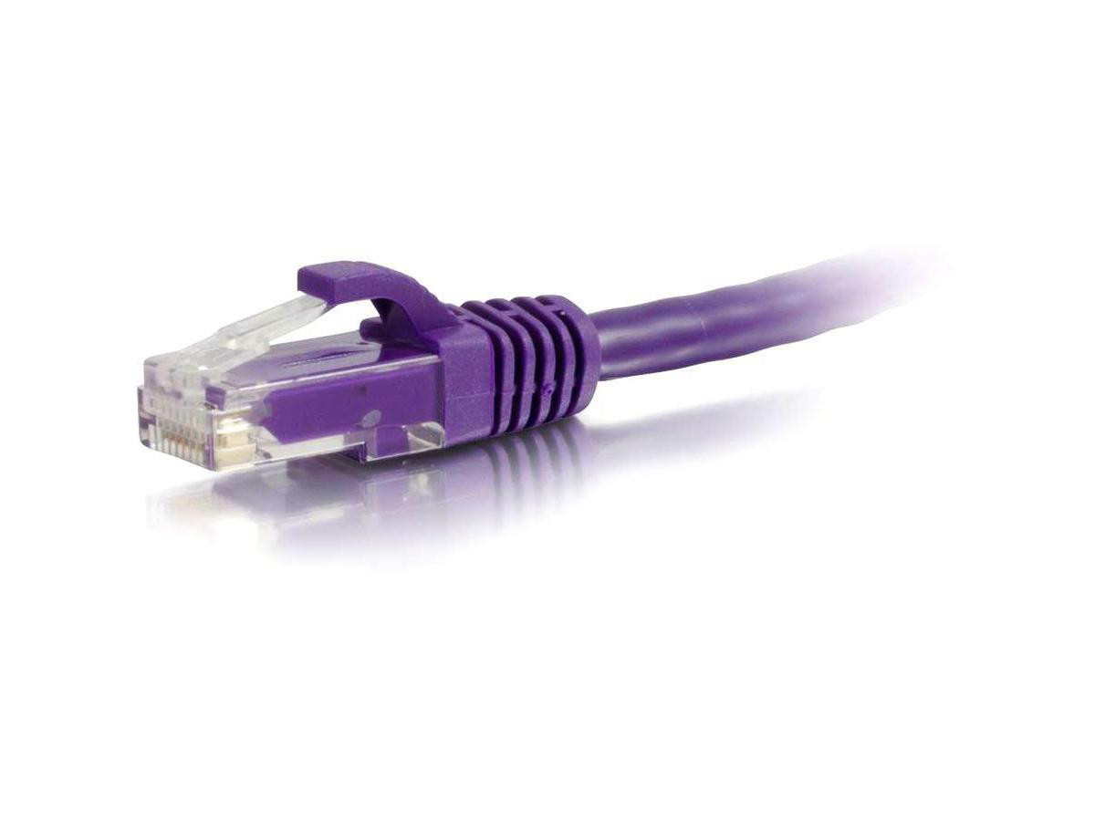 C2G 1FT CAT6 SNAGLESS UTP CBL-PUR - 27800