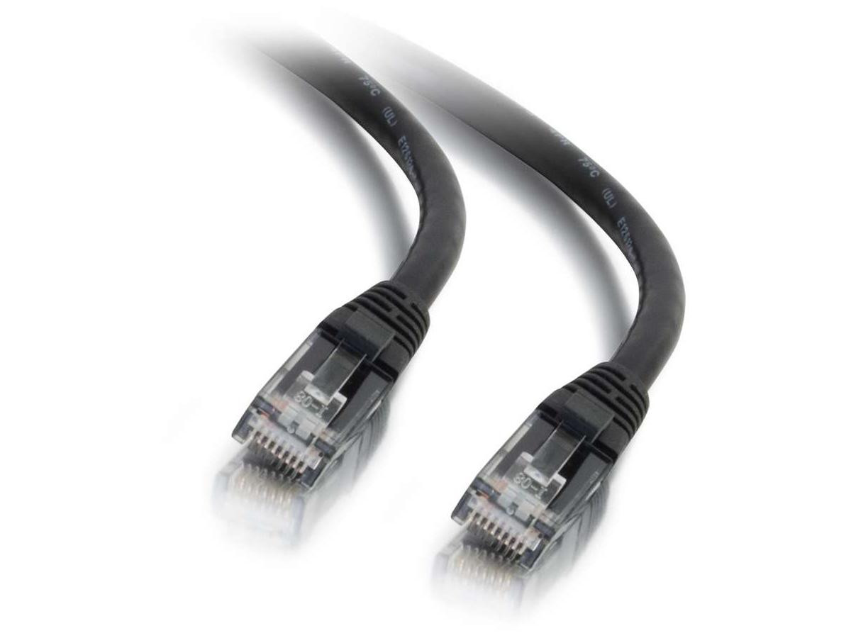 C2G 2ft Cat6 Snagless UTP Cable - Black - 03981