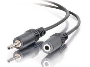 C2G 1.5FT. 3.5MM STEREO AUDIO EXT. CBL M/F - 40405