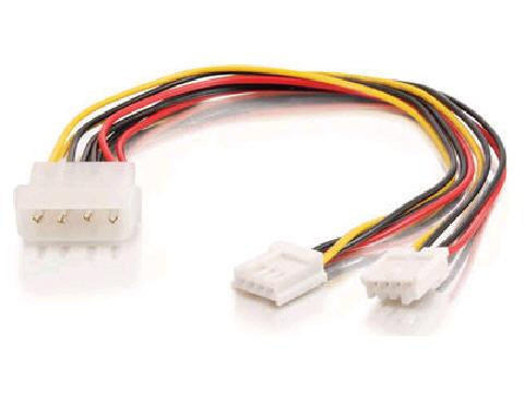 C2G 10in 3.5 Internal Power Y-Cable - 03165