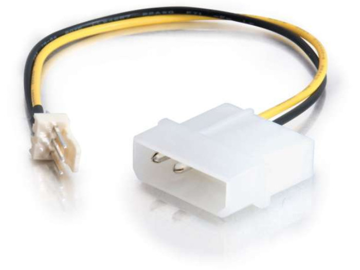 C2G 6in 3-Pin Fan to 4-Pin Power Adapter Cbl - 27077