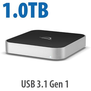 OWC 1.0TB Mini Stack 7200RPM Storage Solution with USB 3.1 Gen 1 - OWCMSTK3H7T1.0