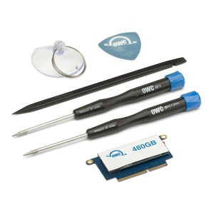 OWC 480GB Aura Pro NT High-Performance NVMe Solid State Drive Upgrade Kit for 13-inch MacBook Pro non-Touch Bar (2016-2017) - OWCS3DAP4NT05K