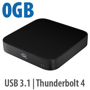 OWC 0TB Mini Stack STX Stackable Storage Enclosure with Thunderbolt Hub Xpansion - OWCT4MS6000
