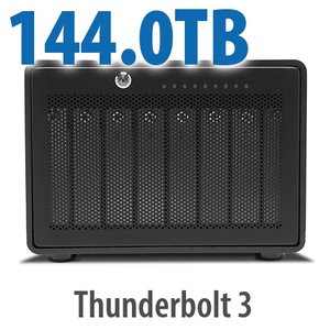 OWC 144TB ThunderBay 8 Thunderbolt 3 Raid Enterprise Drive Storage Solution - OWCTB38SRE144