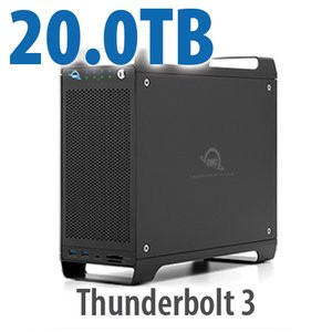 OWC 20TB (4x1TB SATA SSD, 4x2TB HDD) ThunderBay Flex 8 Thunderbolt 3 Storage Solution - OWCTB3F84H020