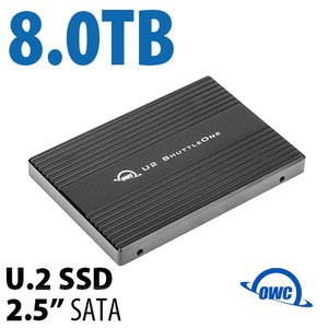 OWC 8.0TB U2 Shuttle One NVMe U.2 Solid State Drive - OWCU2SHTL1T08