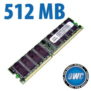 OWC 512MB PC2700 DDR 333MHz CL2.5 184 Pin SDram Module - OWC2700DDR512
