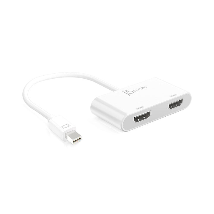 j5create Mini DisplayPort to Dual HDMI Adapter - JDA156