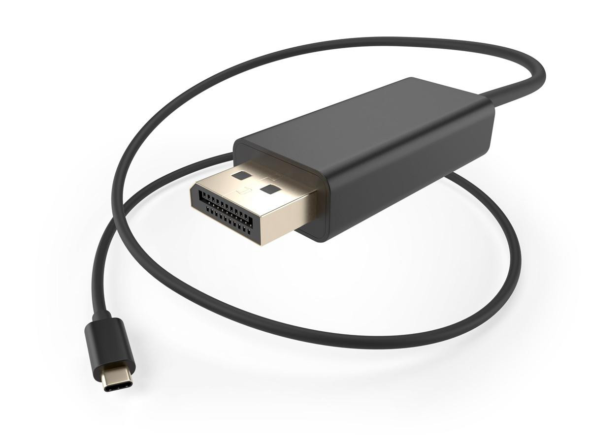 UNC 6Ft Usb-C To Displayport Cable Allows You To Connect Your Usb-C Device To Any Displayport Input (Monitor/Projector) Usbc - Displayport Cable Male To Male 6 Feet, Usbc Male To Displayport Male 6Feet, 6Ft, 6Foot Usb-C, Usb Type C - USBC-DP-06F