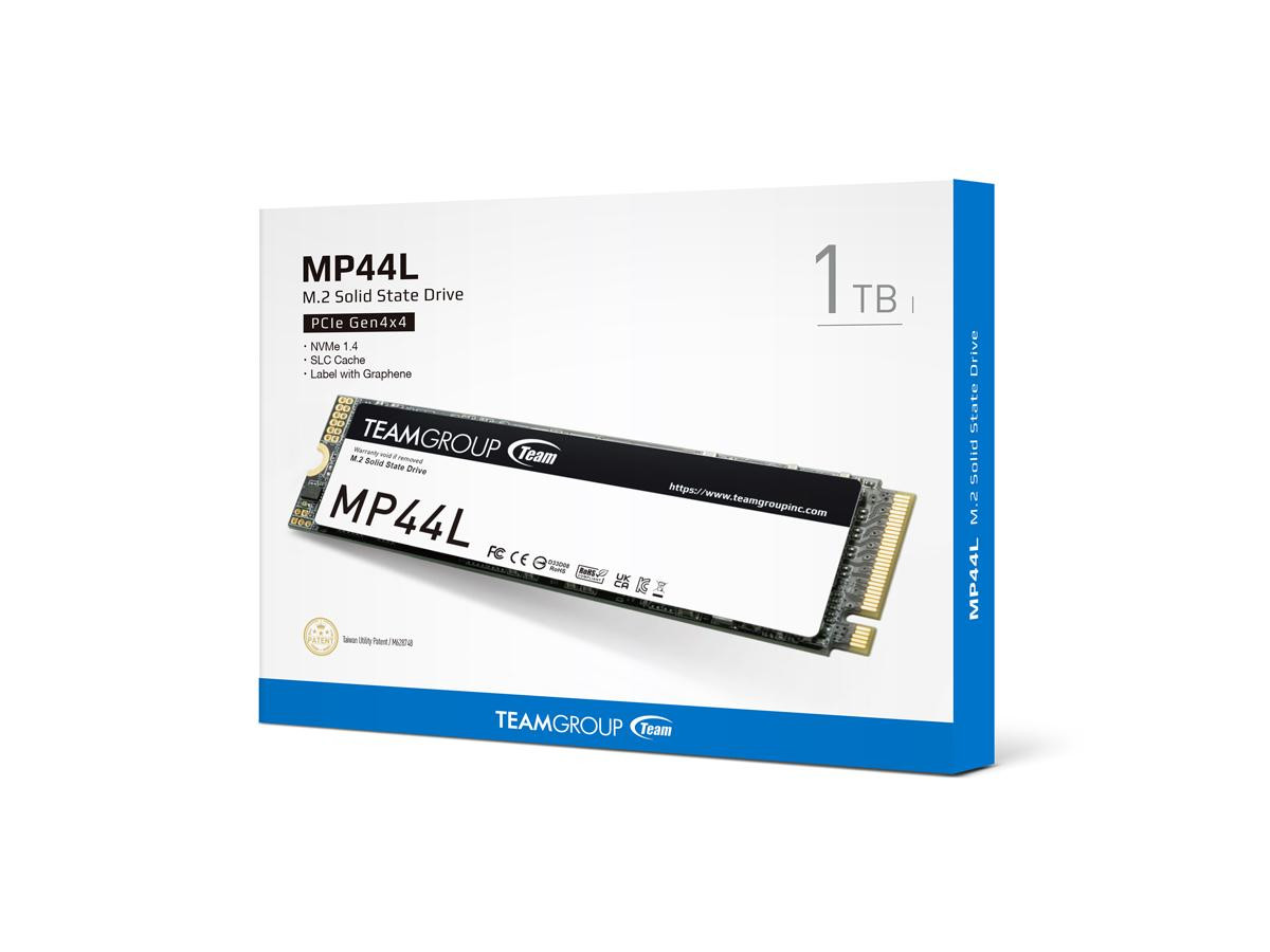 Teamgroup Mp44L 2280 1Tb M.2 Pcie Gen4 X4 With Nvme 1.4 - TM8FPK001T0C101
