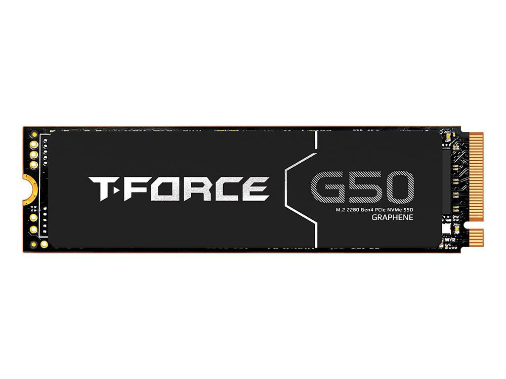 Teamgroup Teamt-Force M.2-2280 Pci-E Gen4X4 G50 1Tb 3D Tlc Nand Nvme W/Heat Sticker(Dramless) 5-Year Limited Warranty - TM8FFE001T0C129