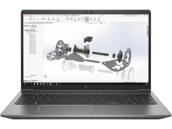 HP Refurbished  ZBook Power G7 W10P-64 i5 10400H 2.6GHz 256GB NVME 16GB(1x16GB) DDR4 3200 15.6FHD WLAN BT BL FPR P620 4GB Cam NB P -2H6X8UTR#ABA