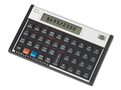 HP 12CPLAT Financial Calculator - F2231AA#ABA