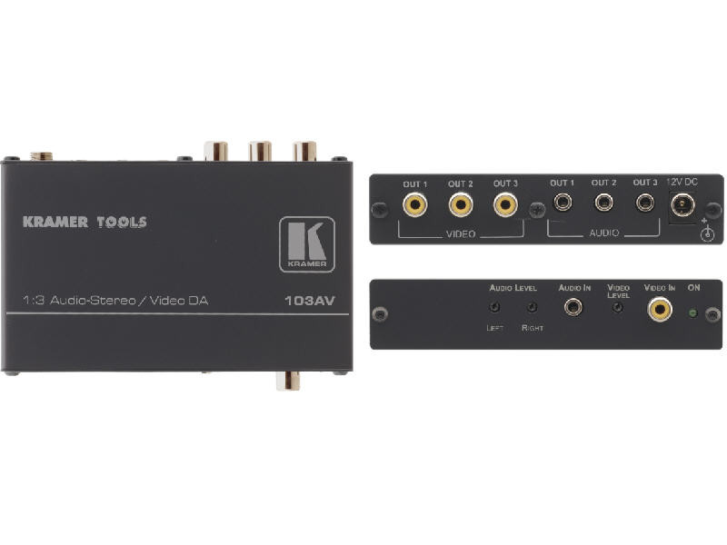 Kramer 1:3 COMPOSITE  AUDIO DA - 103AV