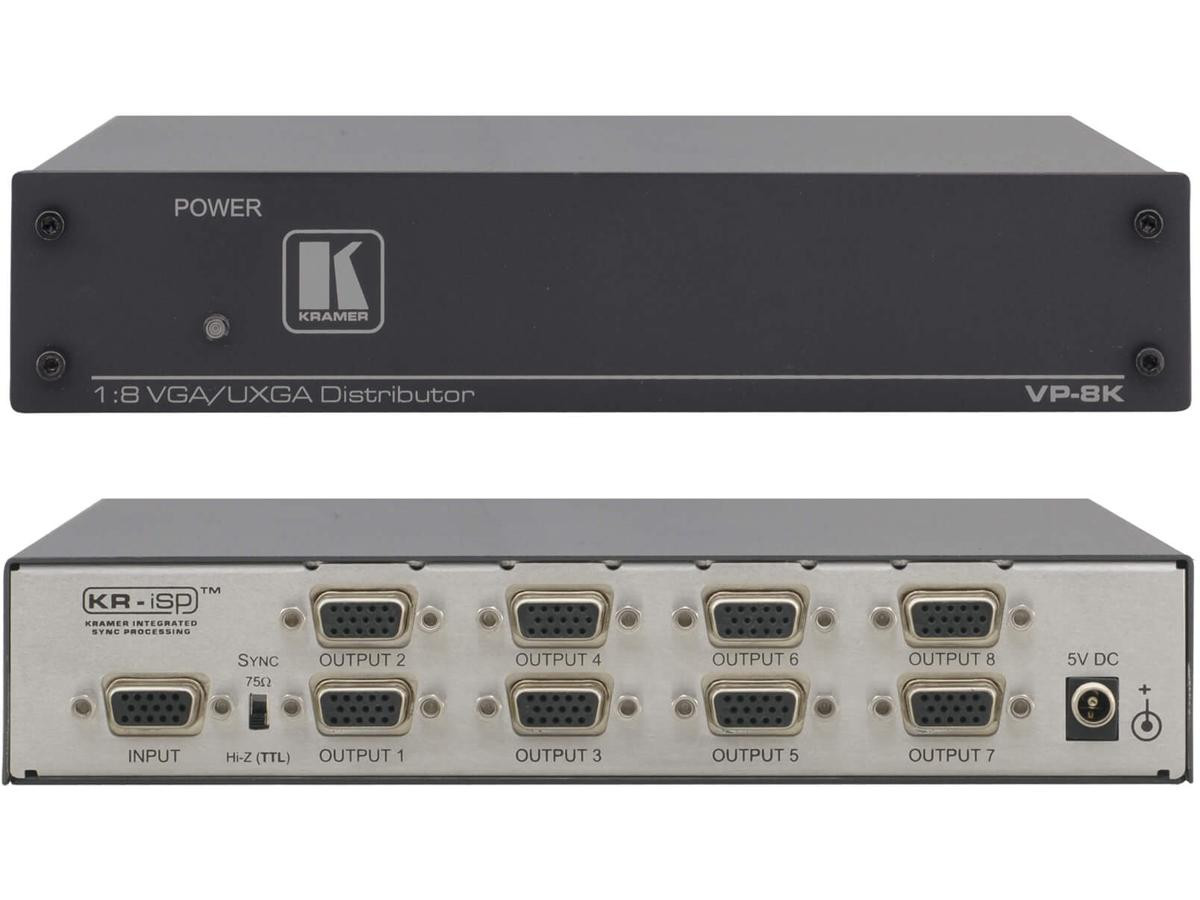 Kramer 1:8 XGA DISTRIBUTION AMPLIFIER - VP-8K