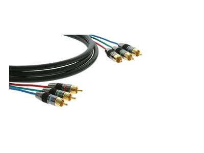 Kramer 3 RCA CABLE 3 28 AWG MINI COAX - C-R3VM/R3VM-25